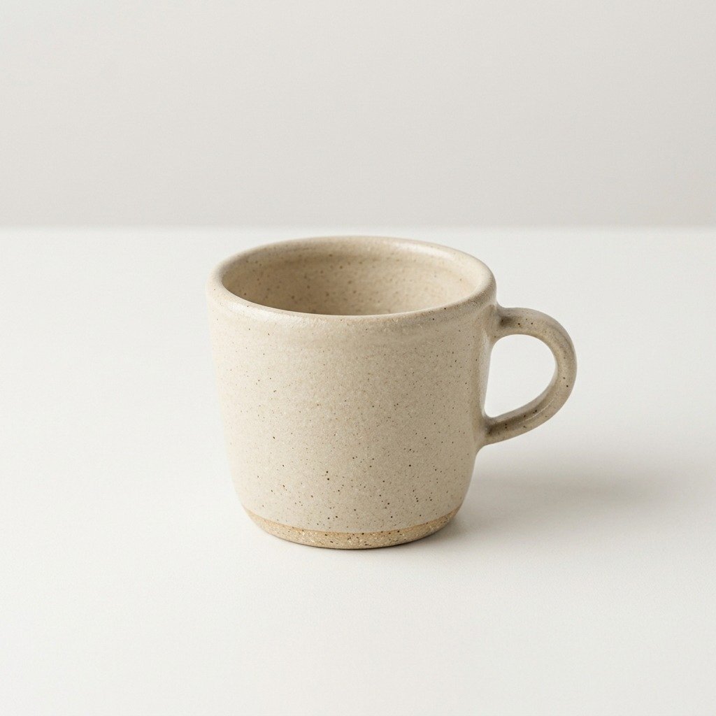 Tasse Coton3 Vue en perspective de Tasse Coton, montrant l'intérieur et la silhouette complète.